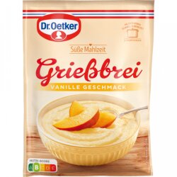 Dr.Oetker Grießbrei Vanille Geschmack für...