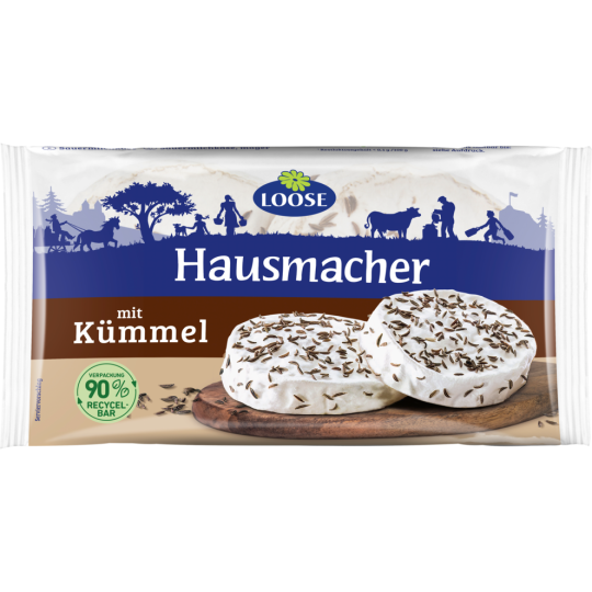 Loose Hausmacher Handkäse mit Kümmel 200g