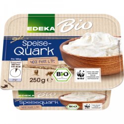 EDEKA Bio Speisequark 40% Fett i.Tr.250g