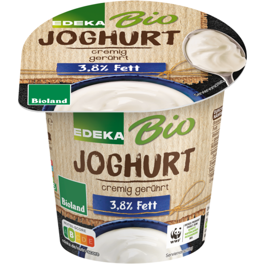 EDEKA Bio Naturjoghurt 3,8% Fett 150g