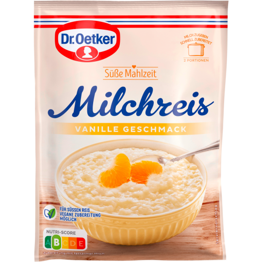 Dr.Oetker Milchreis Vanille 125g