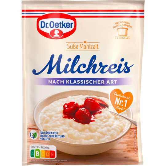 Dr.Oetker Milchreis nach klassischer Art für 500ml 125g