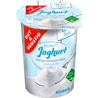 Gut & Günstig leicht Joghurt mild 0,1% Fett 500g