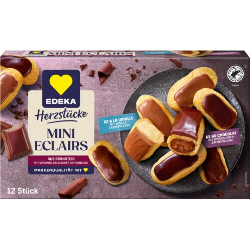 EDEKA Mini Eclairs Vanille-Schoko 200g