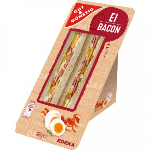 Gut & Günstig Sandwich Eiaufstrich-Ei-Bacon 160g