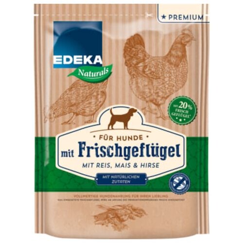 EDEKA Natural Dog mit Frischgeflügel 1,5 kg