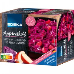EDEKA Apfelrotkohl portionierbar 450g