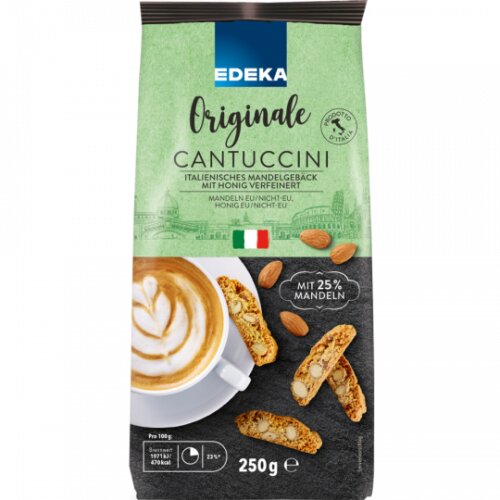 EDEKA Italia Cantuccini Deluxe mit 25% Mandelanteil 250g