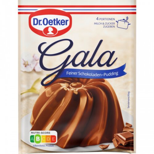 Dr.Oetker Gala Schokoladen Pudding für 3x500ml 150g