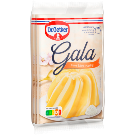 Dr.Oetker Gala Sahne Pudding für 3x500ml 3ST 120g