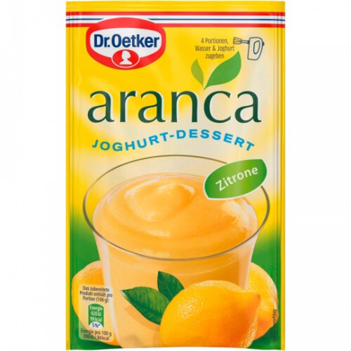 Dr.Oetker Aranca Zitronen Geschmack 75g