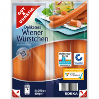 Gut & Günstig Wiener Würstchen 400g