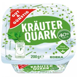 Gut & Günstig Kräuterquark 40% 200g