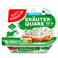 Gut & Günstig Kräuterquark leicht 10% Fett...