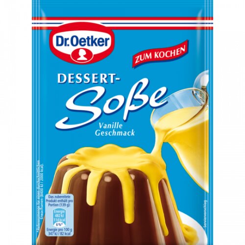 Dr.Oetker Soße zum Kochen Vanille-Geschmack für 3x500ml 3ST 51g