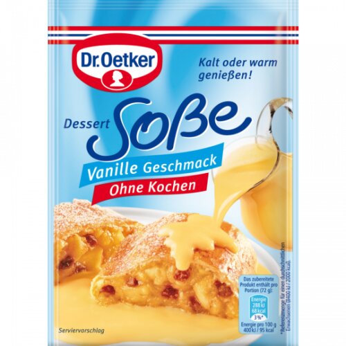 Dr.Oetker Soße ohne Kochen Vanille für 250ml 39g