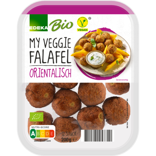 EDEKA Bio+Vegan Falafel Bällchen 12er 200g