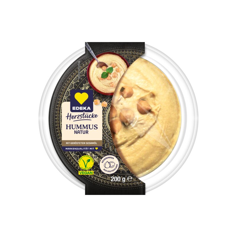 EDEKA Hummus natur 200g LebensmittelVersand.eu Lebensmittel onli