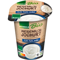 EDEKA Bio Naturjoghurt 3,8% 500g