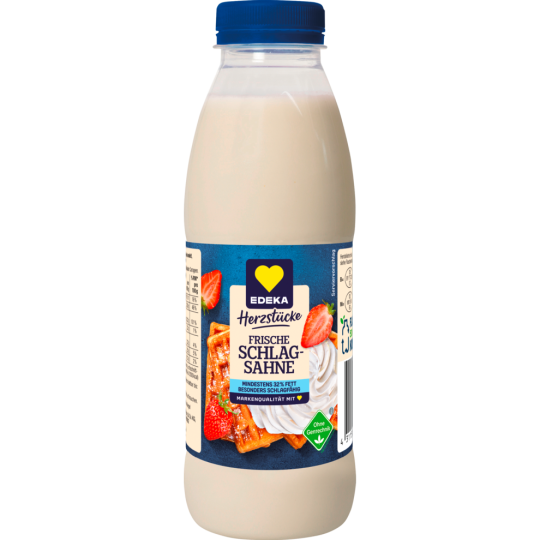 EDEKA Frische Schlagsahne 32% 500g