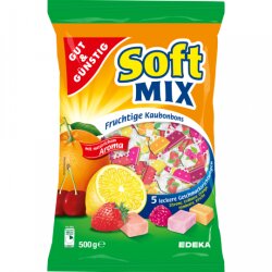 Gut & Günstig Soft Mix Kaubonbons 500g