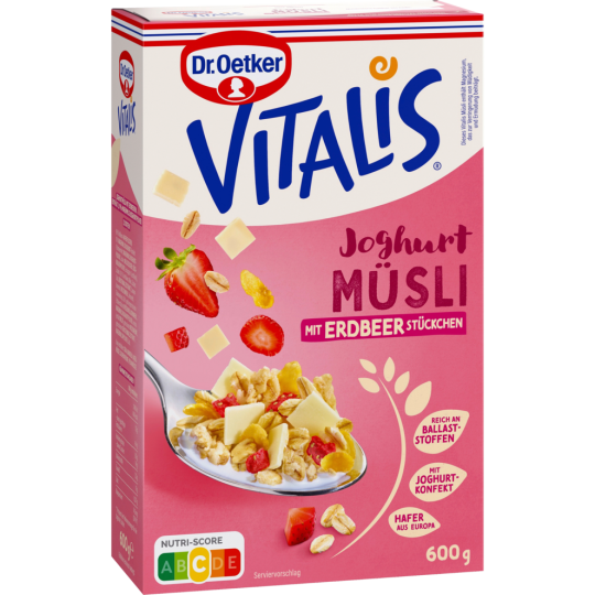 Dr.Oetker Vitalis Joghurt Müsli 600g
