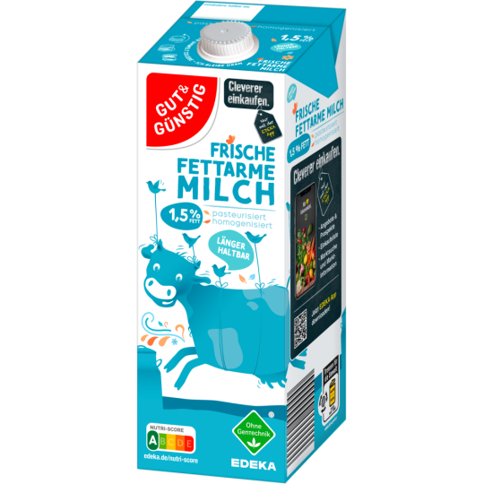 Gut & Günstig ESL-Milch 1,5% 1l VLOG