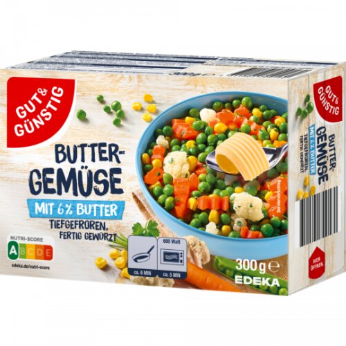 Gut & Günstig Buttergemüse 300g