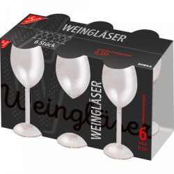 Gut & Günstig Weingläser 6er
