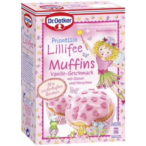 Dr.Oetker Prinzessin Lillifee Muffins Vanille 397g