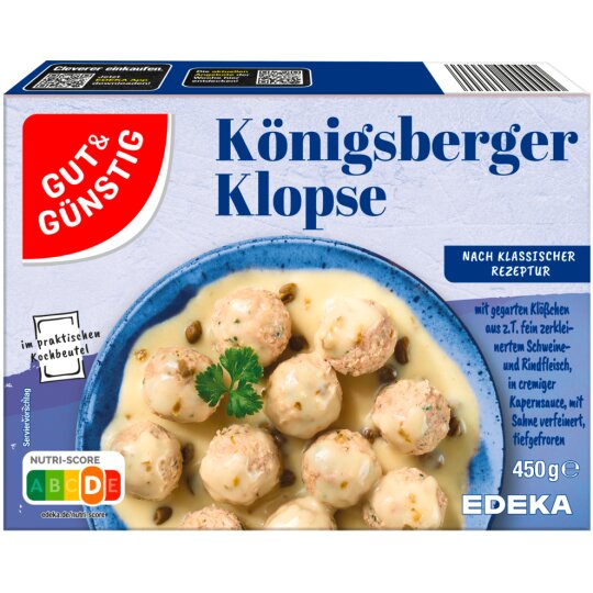 Gut & Günstig Königsberger Klopse 450g