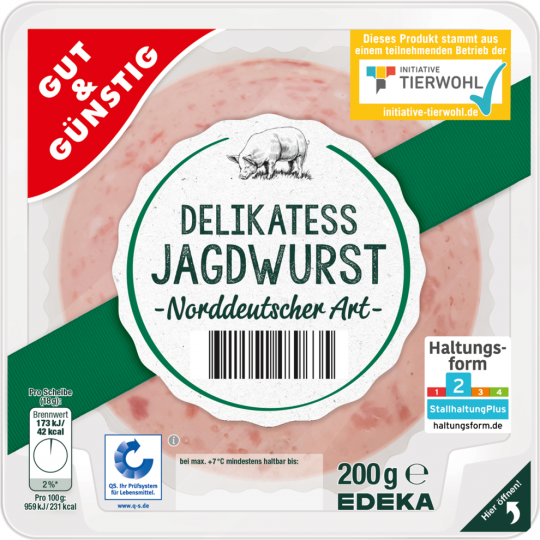 Gut & Günstig Jagdwurst 200g