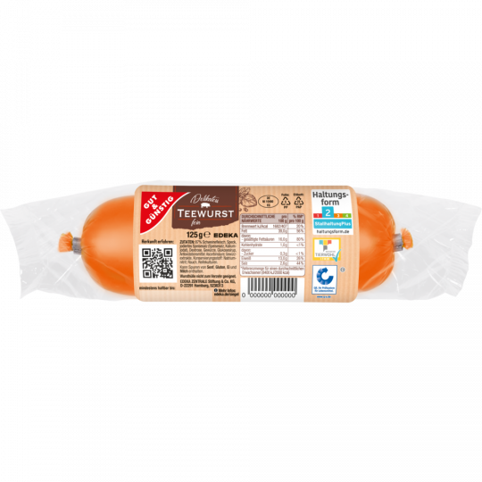 Gut & Günstig Teewurst fein 125g