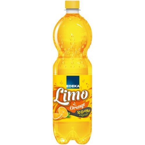 EDEKA Limonade Orange mit 20% Frucht 1l