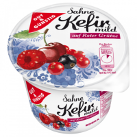 Gut & Günstig Sahne-Kefir rote Grütze 250g