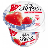 Gut & Günstig Sahne-Kefir Erdbeer 250g