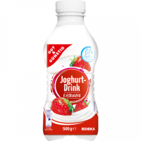 Gut & Günstig Joghurtdrink 0,1% Fett Erdbeere 500g