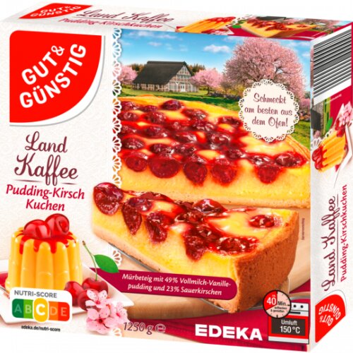 Gut & Günstig Pudding-Kirsch-Kuchen 1250g