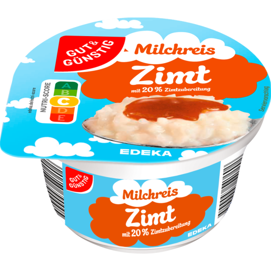 Gut & Günstig Milchreis Zimt 200g