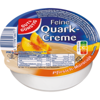 Gut & Günstig Quarkcreme Pfirsich 200g