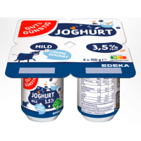 Gut & Günstig Naturjoghurt 3,5% gerührt 4er...