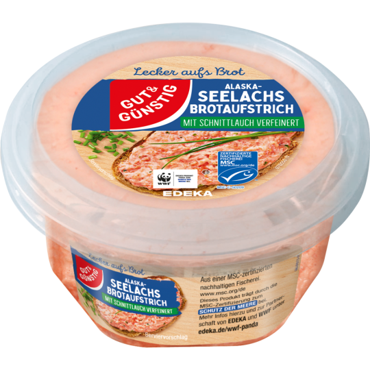 Gut & Günstig Brot.Alaska Seelachs 150g