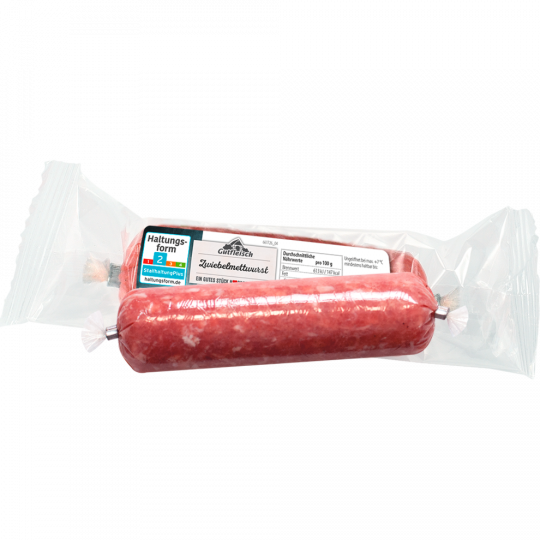 Gutfleisch Zwiebelmettwurst 125g