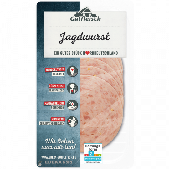 Gutfleisch Jagdwurst 80g