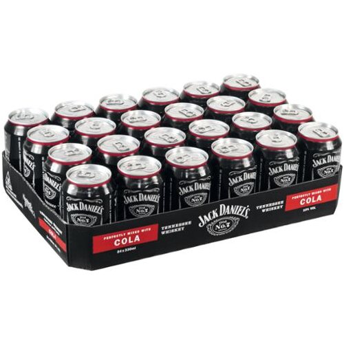 Jack Daniels Cola 24x0,33l