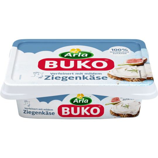 Arla Buko mit mildem Ziegenkäse 17% absolut 200g