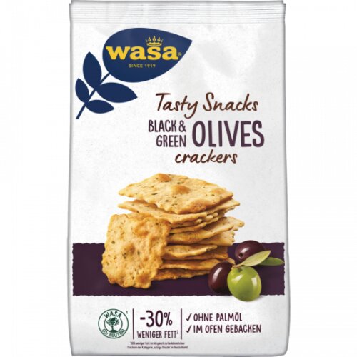 Wasa Delicate Cracker Olive 150g