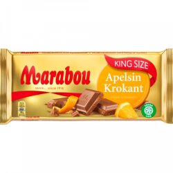 Marabou Tafel Vollmilchschokolade mit Orange 250g