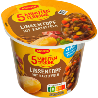 Maggi 5 Minuten Terrine Linsentopf Kartoffeln 49g