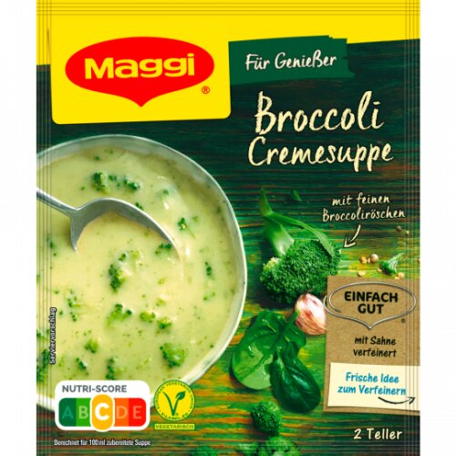Maggi Für Genießer Suppe Broccoli Creme für 500ml 44g